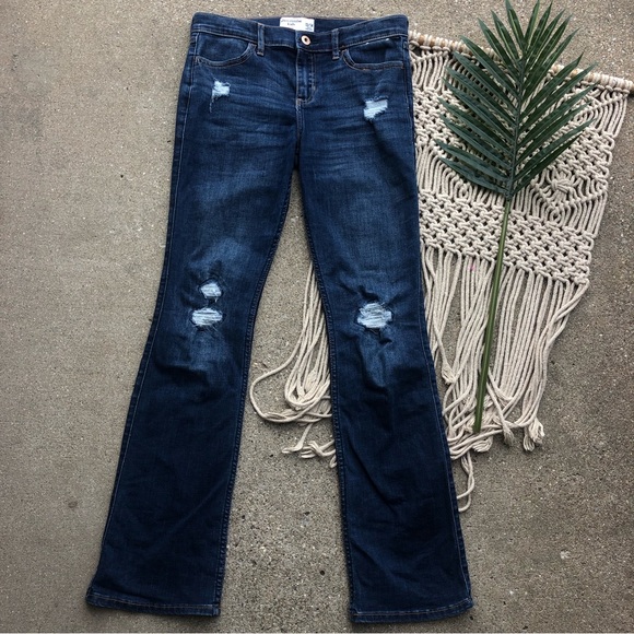 Abercrombie Kids Bootcut Jeans - Girls Size 13/14 - Picture 2 of 6